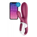 Wibrator z funkcją rozgrzewania, sterowany aplikacją Satisfyer Hot Bunny