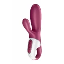 Wibrator z funkcją rozgrzewania, sterowany aplikacją Satisfyer Hot Bunny