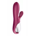 Wibrator z funkcją rozgrzewania, sterowany aplikacją Satisfyer Hot Bunny