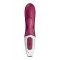 Wibrator z funkcją rozgrzewania, sterowany aplikacją Satisfyer Hot Bunny