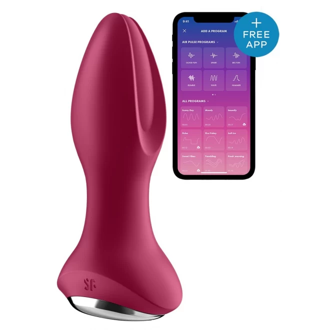 Wibrujący plug analny Satisfyer Rotator Plug 2+