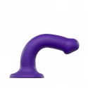 Silicone bendable dildo double density vanilla m