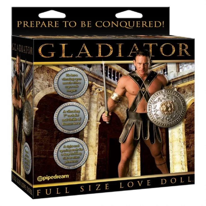 Dmuchany facet Gladiator Love Doll