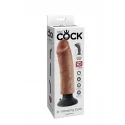 Super Realistyczny wibrator z przyssawką King Cock Vibrating Cock 8 (2 kolory)