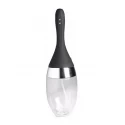 Auto-vibrating enema bulb
