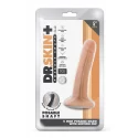 DR. SKIN PLUS 5 INCH POSABLE DILDO VANILLA