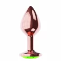 Korek analny- Diamond Emerald Shine