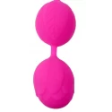 Kulki do ćwiczenia mięśni dna miednicy-Silicone Kegel Balls Pink