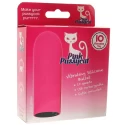 Pink pussycat vibrating silicone bullet
