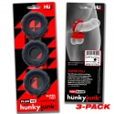 Hünkyjunk super huj 3-pack cockrings tar ice