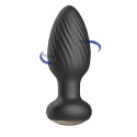 Retating anal plug