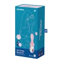 Pompowany wibrator analny, sterowany aplikacją Satisfyer Air Pump Booty 5