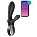 Analny wibrator ze stymulacją Satisfyer Heat Climax +