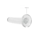 5,3'' / 13,5cm non realistic dildo suction cup