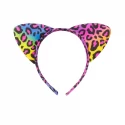 Maska i opaska z uszkami Rainbow Panther