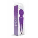 NIXIE  RECHARGEABLE WAND MASSAGER, BLUE OMBRE METALLIC