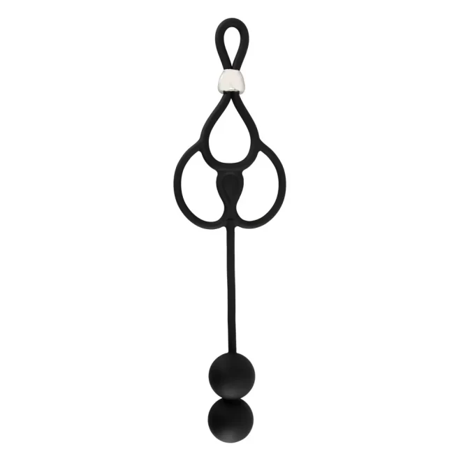 Pierścień na penisa i jądra Triple Ball Cock Ring