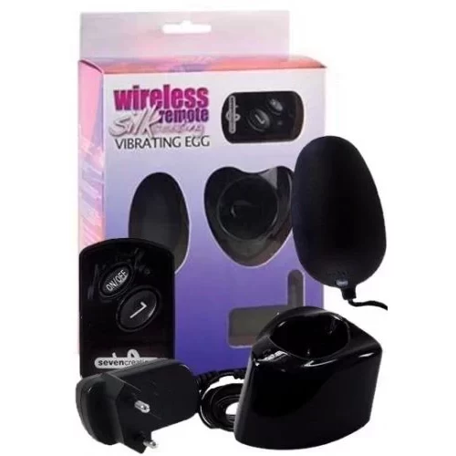 Jajeczko ze zdalnym sterowaniem Wireless Remote Silk Coating Vibrating Egg