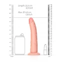 Dildo without balls with suction cup - 8''/ 20,5 cm