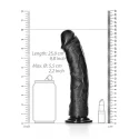 Dildo without balls with suction cup - 9''/ 23 cm