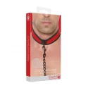 Ouch puppy play - neoprene collar with leash