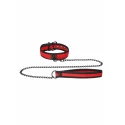 Ouch puppy play - neoprene collar with leash