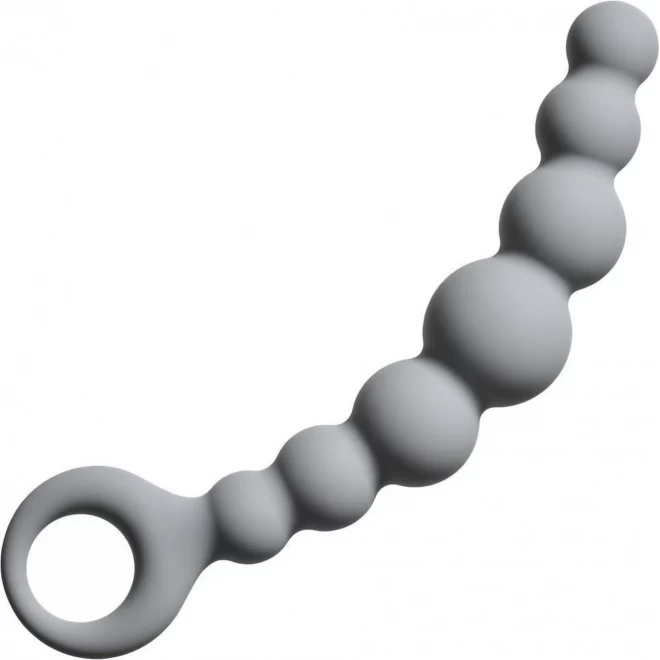 Łańcuszek analny Plug Anal Beads Flexible Wand Grey