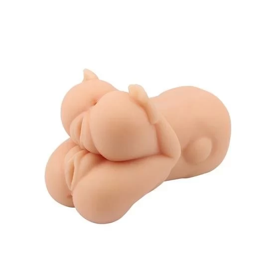 Geminate lady Double vibro masturbator Vagina Flesh