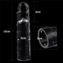 FLAWLESS CLEAR PENIS SLEEVE ADD 2''