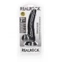 Dildo with balls and suction cup - 7''/ 18 cm