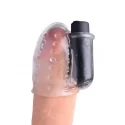 28x rechargeable penis head teaser + remote control