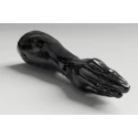 Dildo All Black Steroid Breaststroke Dildo 33 cm