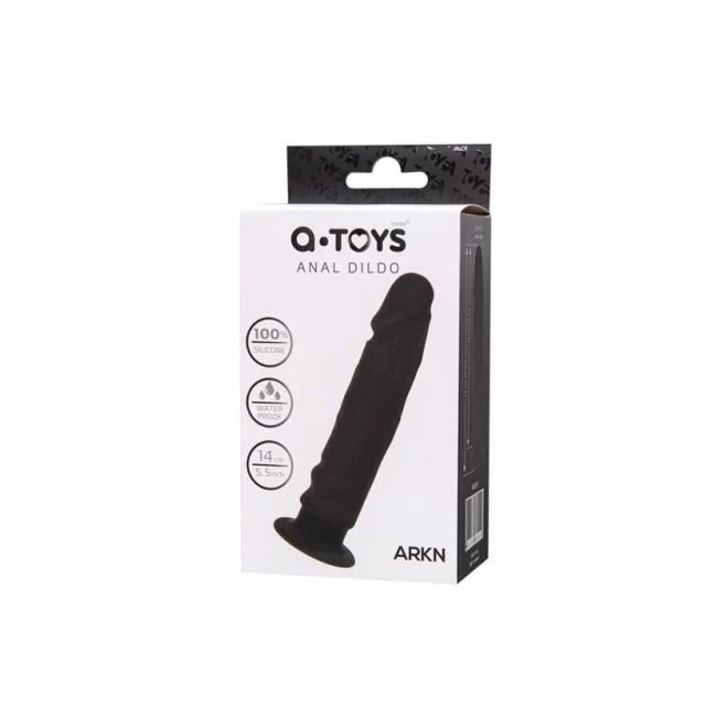 Anal Dildo A-Toys by TOYFA Black, TPE, 154cm