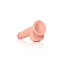 Straight Realistic Dildo Balls Suction Cup - 8""/ 20,5 cm