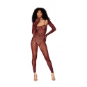 Catsuit bodystocking & shrug diamond