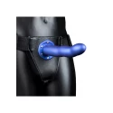 Curved hollow strap-on - 8'' / 20 cm