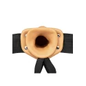 Hollow strap-on without balls - 6'' / 15,5 cm