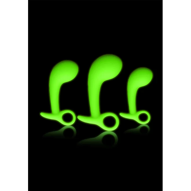Prostate kit set of 3 - glow in the dark