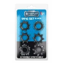 MENZSTUFF 6PC STRECHEABLE RING SET