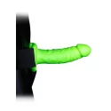 Realistic 7'' strap-on harness - gitd