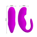 PRETTY LOVE - 12 vibration functions Wireless remote control 