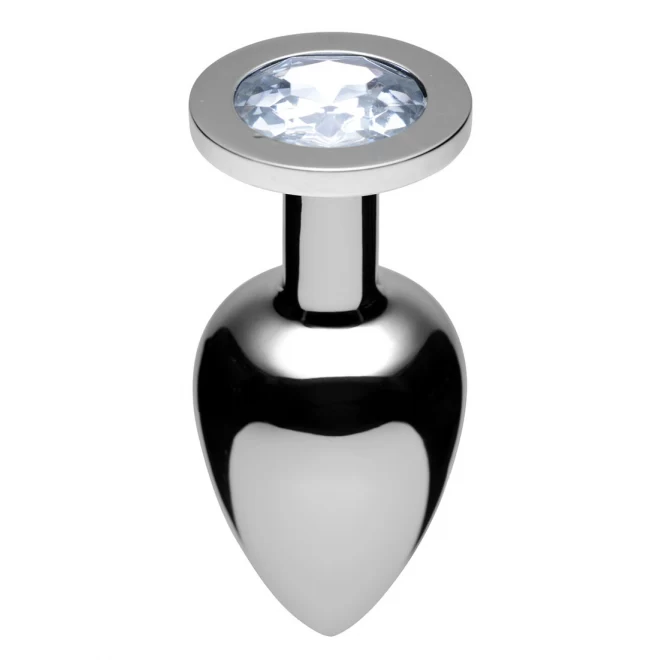 Ms lucent diamond accented anal plug