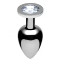 Ms lucent diamond accented anal plug