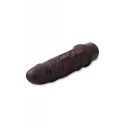 DR. SKIN SILICONE DR. ROBERT 7 INCH VIBRATING DILDO BROWN