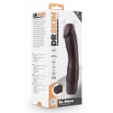 DR. SKIN SILICONE – DR. STEVE 7 INCH VIBRATING DILDO BROWN