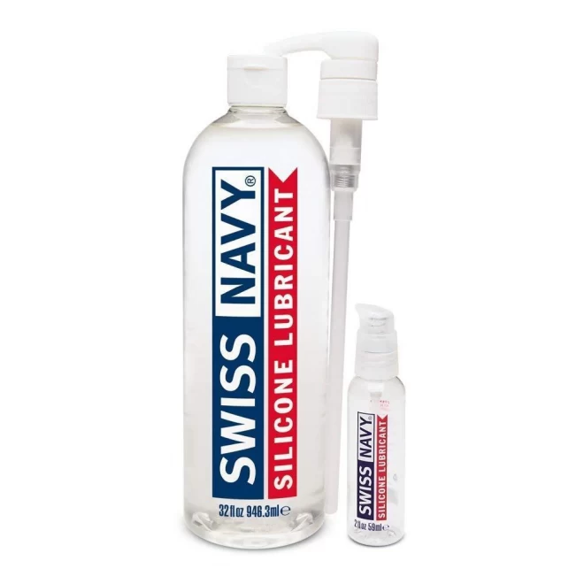 Lubrykant silikonowy Swiss Navy 946ml + 59ml