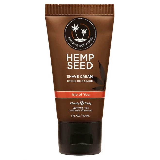 Hemp seed shave cream isle of you