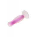 RADIANT SOFT SILICONE GLOW IN THE DARK PLUG MEDIUM PURPLE