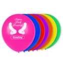 Kolorowe balony z penisami Super Dick Forever Bachelorette Balloons 7 szt