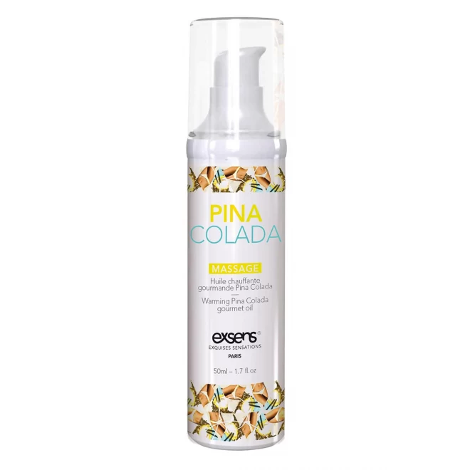 EXSENS WARMING MASSAGE OIL PINA COLADA 50ML